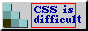 css is difficult