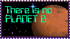 there is no planet b stamp